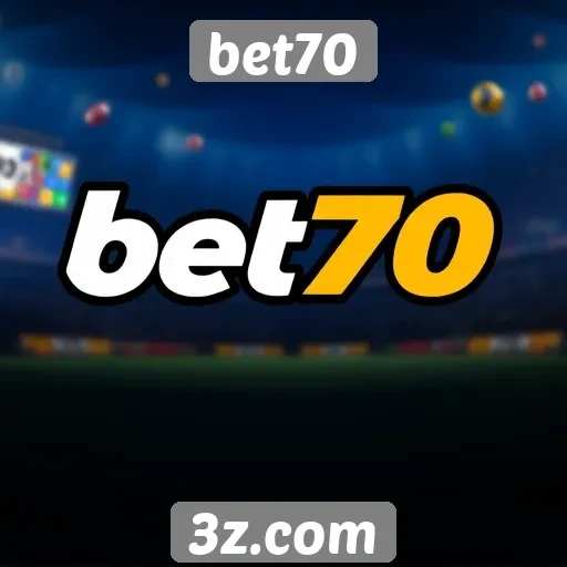 Acessibilidade e interface do site bet70